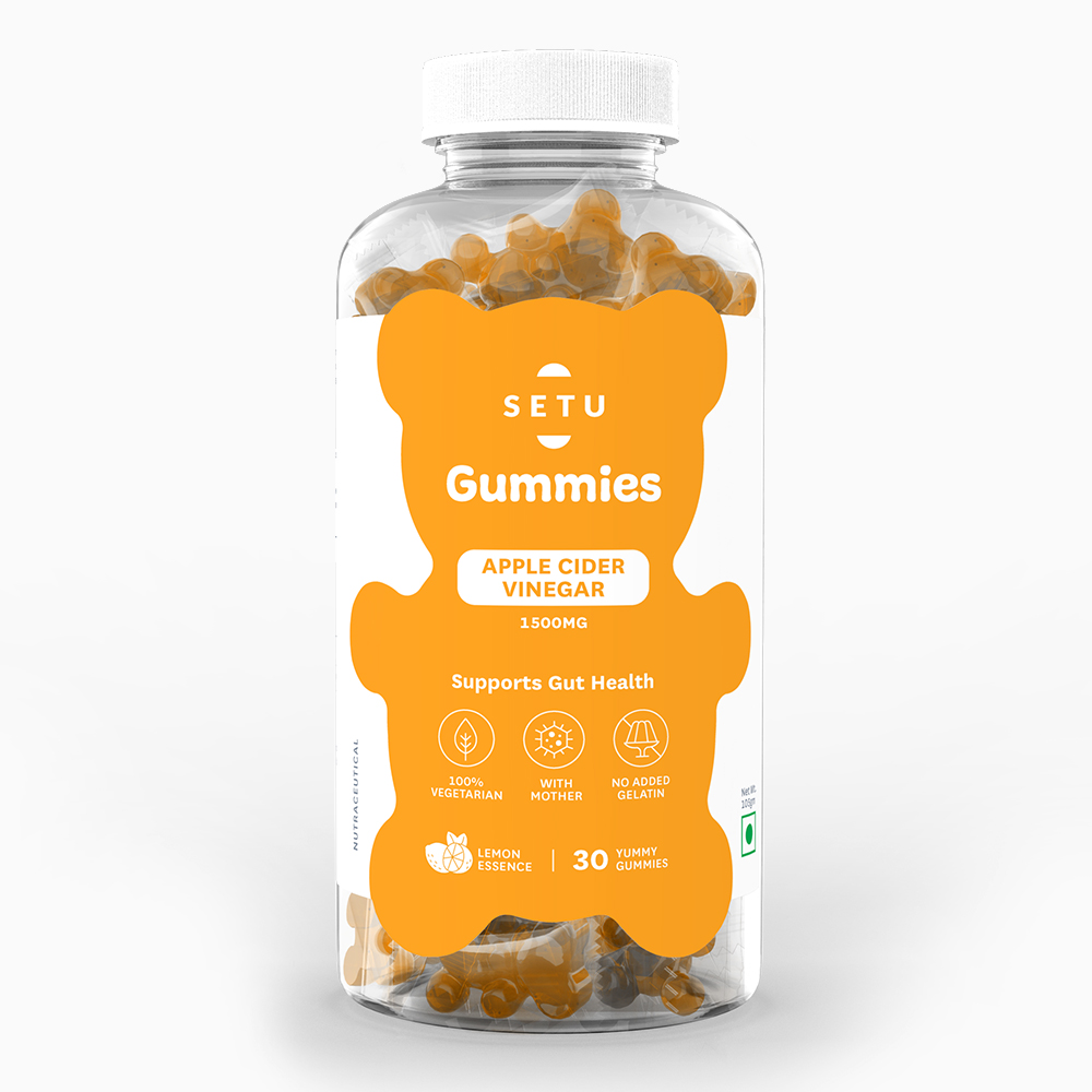 Setu Apple Cider Vinegar Gummies Support your weight loss regime with