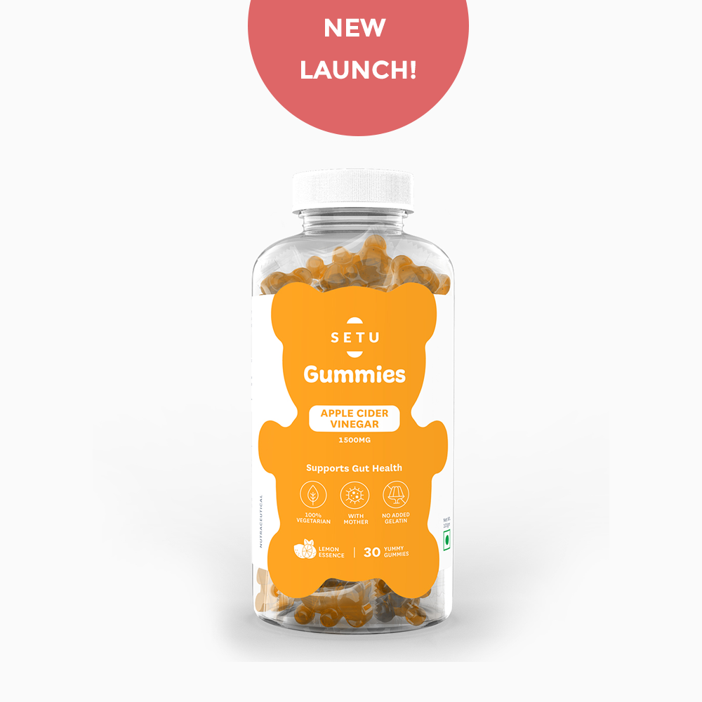 Apple Cider Vinegar Gummy Buy Setu's Apple Cider Gummy for Fat Loss